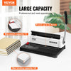 VEVOR Coil Spiral Binding Machine, Manual Book Maker 34-Holes Binding 120 Sheets, Punch Binder Adjustable 3/16" - 9/16" Coil Binding Spines, for Letter Size, A4, A5