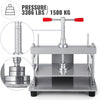 VEVOR Manual Paper Press Machine, 12x8.6 inch for A4 Sized Papers Flatting Machine, 10cm Thickness Steel Frame Manual Flat Paper Press Machine, Papermaking Book Press