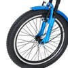 VEVOR Folding Adult Tricycle 20 inch 3 Wheel Foldable Trikes for Adult, Cruiser Bike with Cargo Basket, Adjustable Seat, and Double-Wall Wheel Rims, Shopping Picnic Tricycles for Women, Men, Seniors