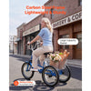 VEVOR Folding Adult Tricycle 20 inch 7 Speed Foldable Trikes for Adult, 3 Wheel Cruiser Bike w/ Cargo Basket, Adjustable Seat, Double-Wall Wheel Rims, Shopping Picnic Tricycles for Women, Men, Senior