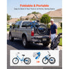VEVOR Folding Adult Tricycle 24 inch 3 Wheel Foldable Trikes for Adult, Cruiser Bike with Cargo Basket, Adjustable Seat, and Double-Wall Wheel Rims, Shopping Picnic Tricycles for Women, Men, Seniors