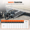 VEVOR Portable Wheelchair Ramp, 2 ft 800 lbs Capacity, Non-Slip Aluminum Folding Threshold Ramp, Foldable Mobility Scooter Ramp Wheel Chair Ramp, Handicap Ramp for Home Steps, Stairs, Doorways, Curbs