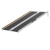 VEVOR Portable Wheelchair Ramp, 4 ft 800 lbs Capacity, Non-Slip Aluminum Folding Threshold Ramp, Foldable Mobility Scooter Ramp Wheel Chair Ramp, Handicap Ramp for Home Steps, Stairs, Doorways, Curbs