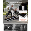 VEVOR Portable Wheelchair Ramp, 5FT, Non-Slip Aluminum Folding Handicap Ramp for Wheelchair, 800 lbs Capacity, Door Threshold Ramps for Home Steps, Stairs, Entry, Threshold, Doorways, Scooter, Curbs