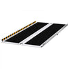 VEVOR Portable Wheelchair Ramp, 5FT, Non-Slip Aluminum Folding Handicap Ramp for Wheelchair, 800 lbs Capacity, Door Threshold Ramps for Home Steps, Stairs, Entry, Threshold, Doorways, Scooter, Curbs