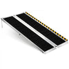 VEVOR Portable Wheelchair Ramp, 5FT, Non-Slip Aluminum Folding Handicap Ramp for Wheelchair, 800 lbs Capacity, Door Threshold Ramps for Home Steps, Stairs, Entry, Threshold, Doorways, Scooter, Curbs