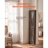 VEVOR Wood Room Divider 4 Panels Wood Folding Privacy Screen X Pattern, For Room Separation & Home Decor, 67 inches Tall, Solid Frame, 360° Two-Way Hinges, Rustic Wooden Partition with Hardware
