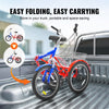 VEVOR Folding Adult Tricycle, 20-Inch 7-Speed Adult Folding Trikes, Carbon Steel 3 Wheel Cruiser Bike with Large Basket & Adjustable Seat, Shopping Picnic Foldable Tricycles for Women, Men, Seniors
