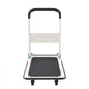 VEVOR Foldable Push Cart Dolly, 330 lbs Load Capacity, Folding Platform Truck with Swivel Wheels, Moving Platform Hand Truck Flatbed Cart, Space Saving Push Handle, for Easy Storage, 29 x 18.9 x 32.5 in