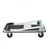 VEVOR Foldable Push Cart Dolly, 330 lbs Load Capacity, Folding Platform Truck with Swivel Wheels, Moving Platform Hand Truck Flatbed Cart, Space Saving Push Handle, for Easy Storage, 29 x 18.9 x 32.5 in
