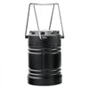 VEVOR LED Camping Lanterns, 4 Pack, Magnetic Base, Battery Powered Lights, Lightweight Hanging Collapsible Lights, Ideal for Outdoor Camping Hiking, Emergency Survival Lights for Hurricane, Black