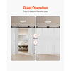 VEVOR Bi-Folding Sliding Barn Door Hardware Track Kit, 64" Top Mount Track Kit, Slide Smoothly & Quietly, Heavy Duty, Easy to Install, Suitable for Four 15" Closet Pantry Laundry Doors (Not Included)