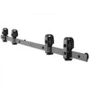 VEVOR Bi-Folding Sliding Barn Door Hardware Track Kit, 60" Top Mount Track Kit, Slide Smoothly & Quietly, Heavy Duty, Easy to Install, Suitable for Four 14" Closet Pantry Laundry Doors (Not Included)