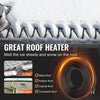 VEVOR Self-Regulating Pipe Heating Cable, 120FT 5W/FT Heat Tape for Pipes, Roof Snow Melting De-icing, Gutter and Pipe Freeze Protection