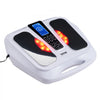 VEVOR Foot Circulation Stimulator with Heat, EMS & TENS Foot Massager for Neuropathy, Electric Foot Stimulator with 3-Level Temperature, 25 Modes & 50 Intensities for Pain Relief, Plantar Fasciitis