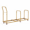 VEVOR Commercial Folding Chair Cart Holds Up to 50 Chair Vertical Placement, for Large Events, Heavy-Duty Carbon Steel, Easy to Move, 500 lbs Capacity Storage Dolly Holder, with Locking Wheels, Handle