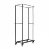 VEVOR Folding Chair Cart 500 lbs Capacity for 60 Chair Horizontal Placement, for Party Event Hotel, Heavy-Duty Carbon Steel, Easy to Move, Storage Dolly Holder, with Swivel Casters and Locking Wheels