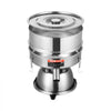 VEVOR Automatic Electric Vibrating Sieve, Stainless Steel Sifter Shaker Machine with 30+50 Mesh, 45W Automatic Powder Sifter Machine Countertop, Electric Sieve Shaker for Flour Powers, Mungbean, Rice