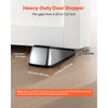 VEVOR Heavy Duty Door Stopper, 2 Pack, Door Stop Wedge for Bottom, Premium Zinc Alloy and Dual-Sided PVC Non-Slip Pads, with 2 Self-Adhesive Wall Protectors, Suitable for Various Types and Rooms