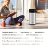 VEVOR Evaporative Humidifier for Whole House up to 270 sqft, 10L(2.64G) Large Smart Cool Moisture Humidifier and Air Purifier,3-Speeds & 1-14h Timer,Premium Filter Quiet Sleep Mode for Bedroom