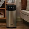 VEVOR Evaporative Humidifier for Whole House up to 270 sqft, 10L(2.64G) Large Smart Cool Moisture Humidifier and Air Purifier,3-Speeds & 1-14h Timer,Premium Filter Quiet Sleep Mode for Bedroom