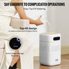 VEVOR Evaporative Humidifier for Whole House up to 215 sqft, 480 ml/h Smart Cool Moisture Humidifier and Air Purifier,3-Speeds & 1-12h Timer,Premium Filter Quiet Sleep Mode for Bedroom,5L(1.32G)