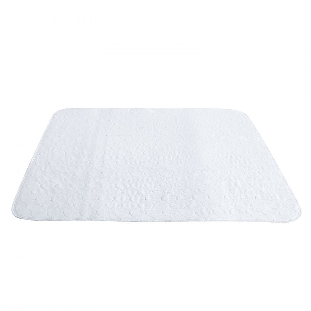 VEVOR Washable Underpads, 34 x 36-inch Reusable Bed Pads, Super Absorbent & Fast Drying Incontinence Bedwetting Pad for Bed Sofa and Mattress, Protective Pee Pads for Pet Adult Kid Elderly (10-Pack)