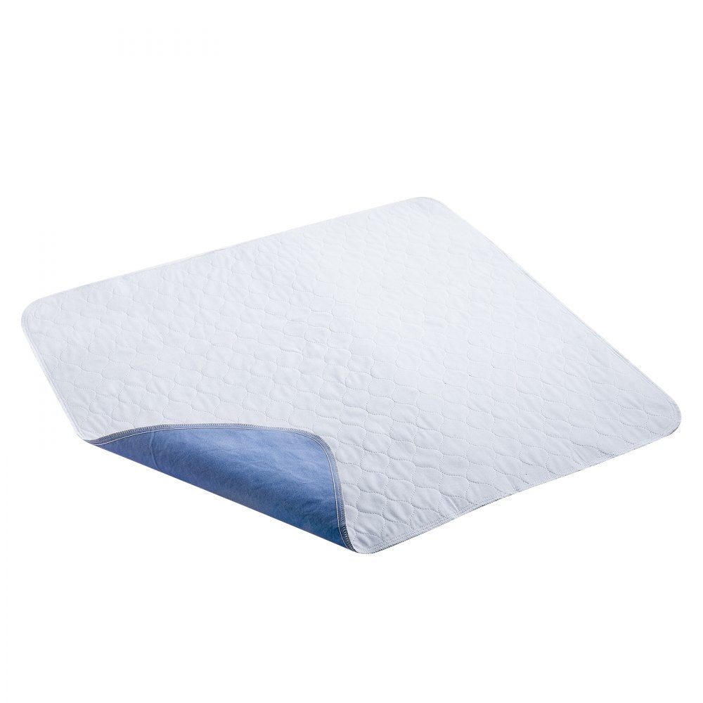 VEVOR Washable Underpads, 34 x 36-inch Reusable Bed Pads, Super Absorbent & Fast Drying Incontinence Bedwetting Pad for Bed Sofa and Mattress, Protective Pee Pads for Pet Adult Kid Elderly (10-Pack)