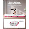 VEVOR Inflatable Gymnastics Air Mat 10 ft Training Mats w/ Electric Pump, 4 inches Thick Sturdy Tumble Track, Tumbling Mat for Home Use/Gym/Outdoor/Yoga/Cheerleading/Beach/Park/Water, Pink