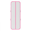 VEVOR Inflatable Gymnastics Air Mat 10 ft Training Mats w/ Electric Pump, 4 inches Thick Sturdy Tumble Track, Tumbling Mat for Home Use/Gym/Outdoor/Yoga/Cheerleading/Beach/Park/Water, Pink