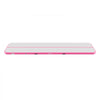 VEVOR Inflatable Gymnastics Air Mat 16.4 ft Training Mats w/ Electric Pump, 4 inches Thick Sturdy Tumble Track, Tumbling Mat for Home Use/Gym/Outdoor/Yoga/Cheerleading/Beach/Park/Water, Pink