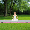 VEVOR Gymnastics Air Mat, 4 inch Thickness Inflatable Gymnastics Tumbling Mat, Tumble Track with Electric Pump, Training Mats for Home Use/Gym/Yoga/Cheerleading/Beach/Park/Water, 13 ft, Pink
