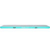 VEVOR Gymnastics Air Mat, 4 inch Thickness Inflatable Gymnastics Tumbling Mat, Tumble Track with Electric Pump, Training Mats for Home Use/Gym/Yoga/Cheerleading/Beach/Park/Water, 10 ft, Mint Green