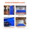 VEVOR Gym Wall Padding, 71 x 24 x 2 inch Tear-Resistant Wall Mat, Removable 2" Thick Foam High Density Basketball Court Wall-Mounted Padding, Durable Waterproof Protective Pad for Gym Garage Basement