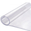 VEVOR Plastic Table Cover, 14 x 24 Inch 1.5 mm Thick Clear Table Protector, Rectangle PVC Desk Mat, Waterproof & Easy Cleaning Desk Pad Tablecloth, for Office Dresser Dining Room Table Night Stand