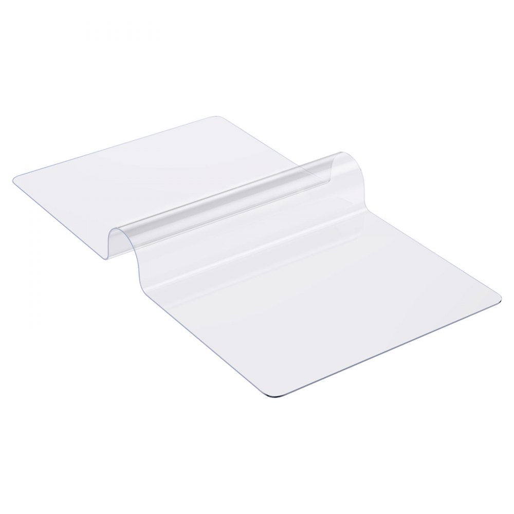 VEVOR Plastic Table Cover, 16 x 32 Inch 1.5 mm Thick Clear Table Protector, Rectangle PVC Desk Mat, Waterproof & Easy Cleaning Desk Pad Tablecloth, for Office Dresser Dining Room Table Night Stand