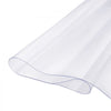 VEVOR Plastic Table Cover, 36 x 54 Inch 1.5 mm Thick Clear Table Protector, Rectangle PVC Desk Mat, Waterproof & Easy Cleaning Desk Pad Tablecloth, for Office Dresser Dining Room Table Night Stand