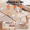 VEVOR Plastic Table Cover, 40 x 80 Inch 2.0 mm Thick Clear Table Protector, Rectangle PVC Desk Mat, Waterproof & Easy Cleaning Desk Pad Tablecloth, for Office Dresser Dining Room Table Night Stand