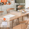 VEVOR Plastic Table Cover, 42 x 96 Inch 1.5 mm Thick Clear Table Protector, Rectangle PVC Desk Mat, Waterproof & Easy Cleaning Desk Pad Tablecloth, for Office Dresser Dining Room Table Night Stand