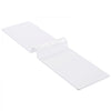 VEVOR Plastic Table Cover, 42 x 96 Inch 1.5 mm Thick Clear Table Protector, Rectangle PVC Desk Mat, Waterproof & Easy Cleaning Desk Pad Tablecloth, for Office Dresser Dining Room Table Night Stand