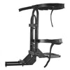 VEVOR Golf Cart Rear Seat Bag Holder, 27.1 x 15.6 x 29.7 inch, Compatible with Most Golf Carts with Rear Seat Grab Bar, Space-Saving Carbon Steel Bag Holder Bracket, No-Drilling Installation, Black