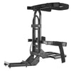 VEVOR Golf Cart Rear Seat Bag Holder, 27.8 x 16.1 x 30.9 inch, Compatible with Most Golf Carts with Rear Seat Grab Bar, Space-Saving Carbon Steel Bag Holder Bracket, No-Drilling Installation, Black