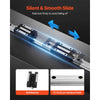 VEVOR Linear Rail Guide Kit, HGR20, 2PCS 600 mm (23.62 inch) Linear Rails and 1PCS Ball Screw, 4PCS Slide Blocks, with BF12/BK12 End Support, Coupling, and Nut Housing, for DIY CNC Routers Lathes