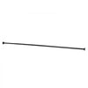 VEVOR Shower Curtain Rod, 28-76 Inches, 1 Inch Diameter, Adjustable Spring Tension Stainless Steel Telescoping Rod with Holders, No Drilling Non-Slip for Bathroom, Closet, Window, Room Divider, Black