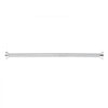 VEVOR Shower Curtain Rod, 28-76 Inches, 1 Inch Diameter Adjustable Spring Tension Stainless Steel Telescoping Rod with Holders, No Drilling Non-Slip for Bathroom, Closet, Window, Room Divider, Silver