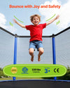 Bounce with Joy and Safety - 330 lbs capacity, ages 3+