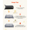 VEVOR Modular Kids Play Couch, Sectional Toddler Sofa with Armrests, 28D Sponge & Short Pile, Convertible Kids Modular Couch DIY Creative Combination for Playroom, Bedroom, Living Room, 14 Pcs, Gray