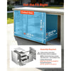 VEVOR Outdoor Kitchen Drawer Combo, 23"W x 21"H x 30"D, Propane Ring, for BBQ Island Storage, Patio Bars and Grill Station, with Handle, Built-In BBQ Island Drawers Organize Cookware Accessories