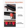 VEVOR 3-in-1 Combo Game Table Set 80" Air Hockey Ping-Pong Dining Table, Space-Saving for Family Game Room Entertainment, Multi Combination Arcade Hockey Table, Complete Accessory Set Included