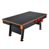 VEVOR 3-in-1 Combo Game Table Set 80" Air Hockey Ping-Pong Dining Table, Space-Saving for Family Game Room Entertainment, Multi Combination Arcade Hockey Table, Complete Accessory Set Included